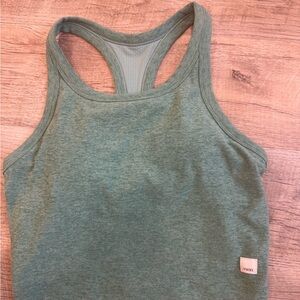 Vuori Sage Green Racerback Tank